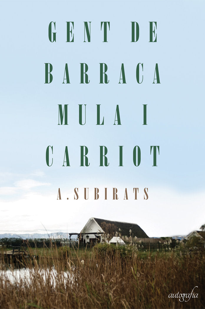 Gent de barraca mula i carriot, de Subirats, Alfredo | portada del libro