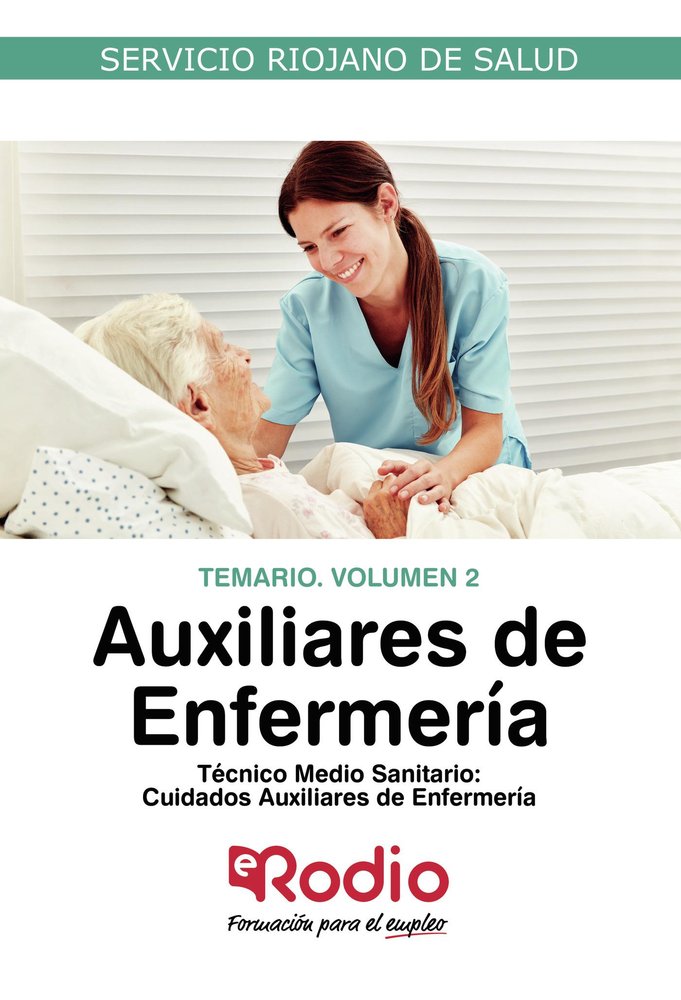 Temario. Volumen 2. Auxiliares de Enfermería. Servicio Riojano de Salud., de Varios autores | portada del libro