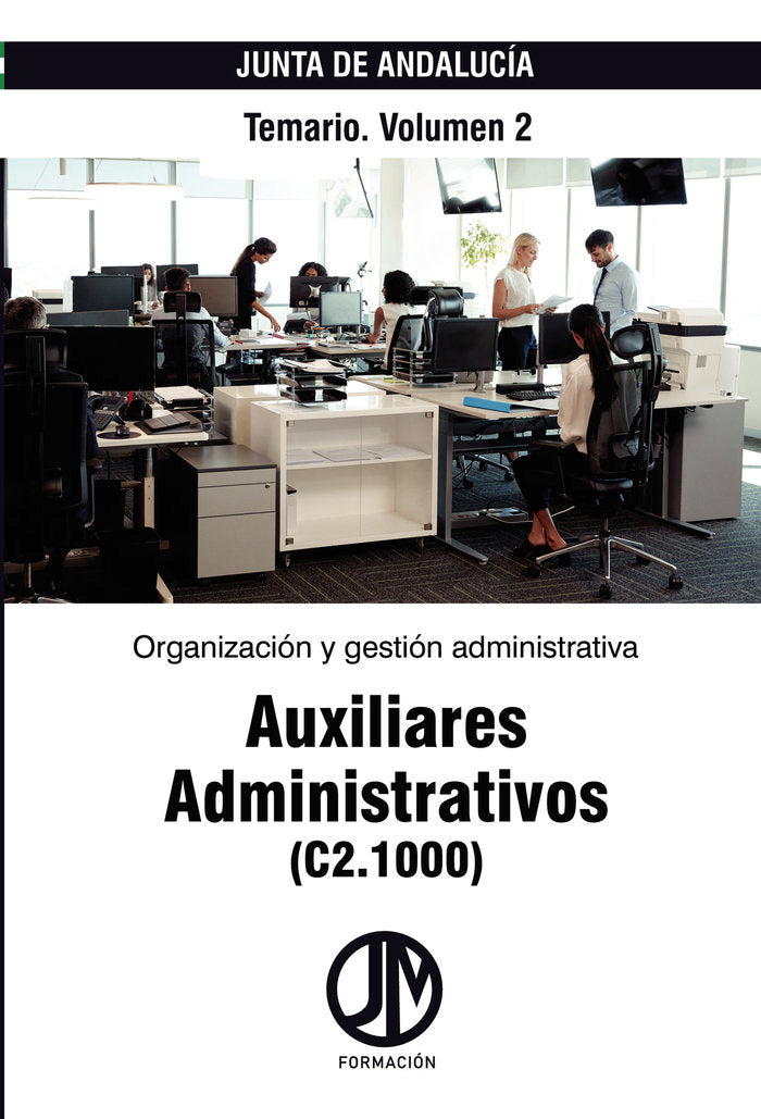 FORMACION JM AUXILIAR ADMINISTRATIVO JUNTA DE ANDA, de AUTORES, VARIOS | portada del libro