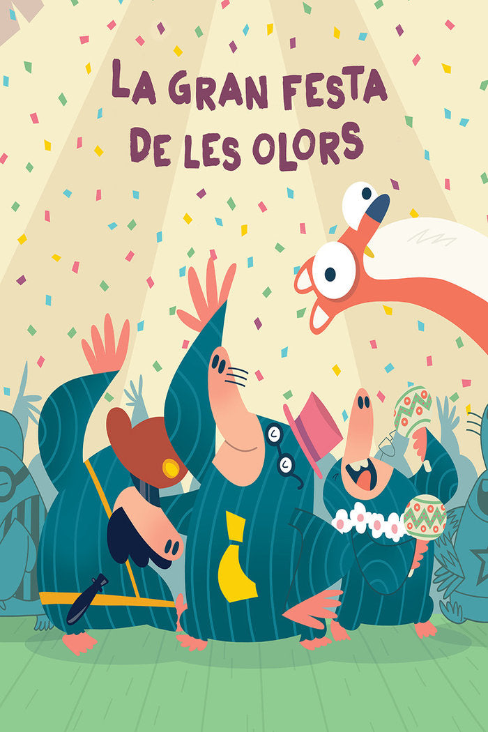 GRAN FESTA DE LES OLORS,LA - CAT, de Mena | portada del libro