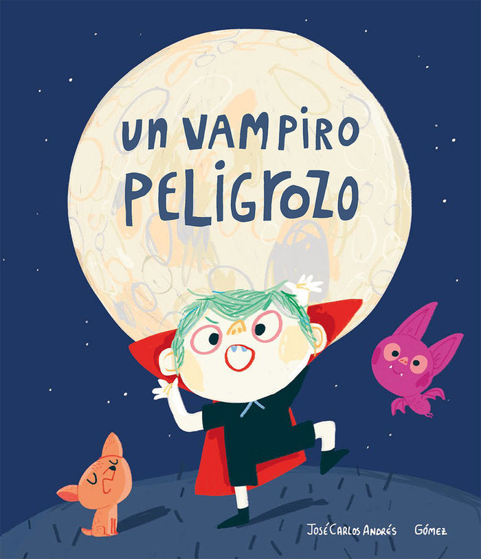 Un vampiro peligrozo, de Andrés, José Carlos | portada del libro