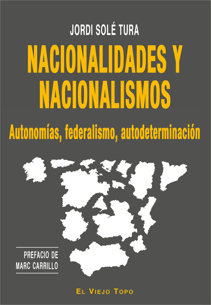 Nacionalidades y nacionalismos, de Solé Tura, Jordi | portada del libro