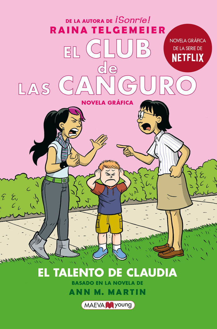 El Club de las Canguro 4: El talento de Claudia, de Telgemeier, Raina | portada del libro