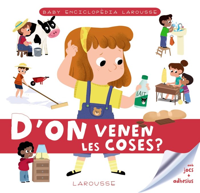 Baby enciclopèdia. D'on venen les coses?, de Larousse Editorial | portada del libro