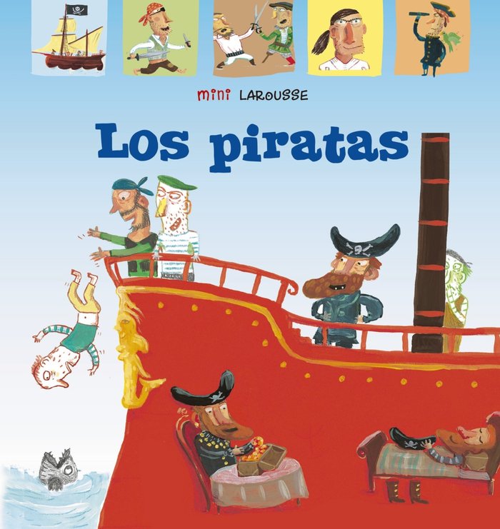 Los piratas, de Larousse Editorial | portada del libro