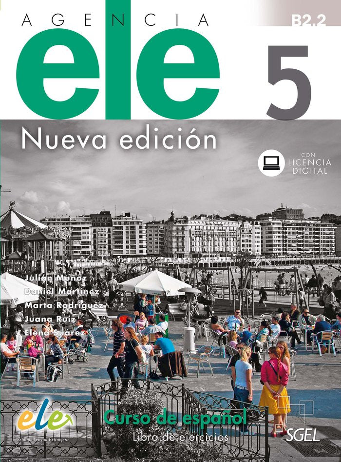 AGENCIA ELE 5 EJERCICIOS NUEVA EDICION | portada del libro