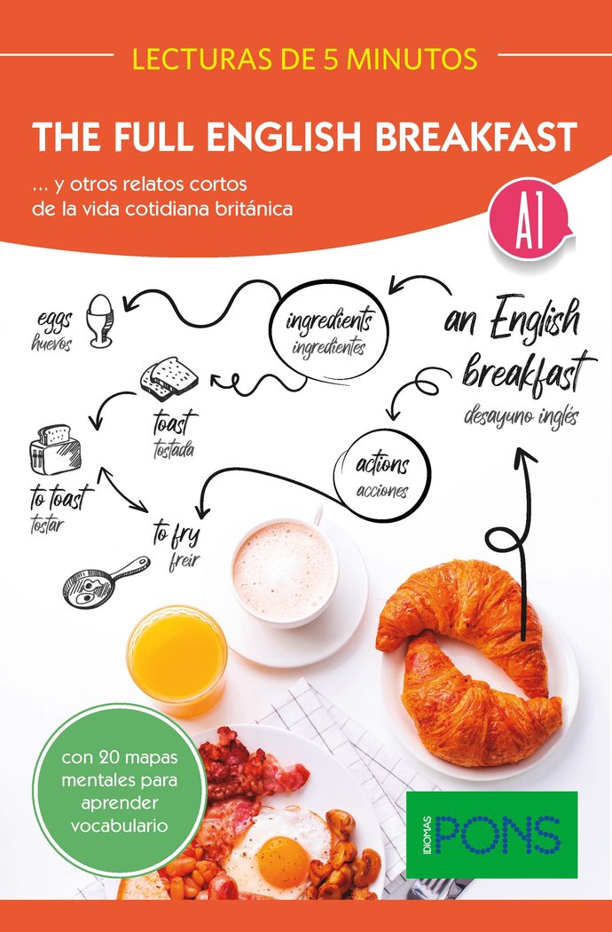 Lecturas de 5 minutos. The full English breakfast, de Butler, Dominic | portada del libro