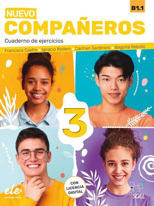 COMPAÑEROS 3 EJERCICIO+@ N, de CASTRO VIUDEZ, FRANCISCA | portada del libro