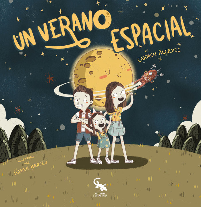 Un verano espacial, de Alcayde, Carmen | portada del libro