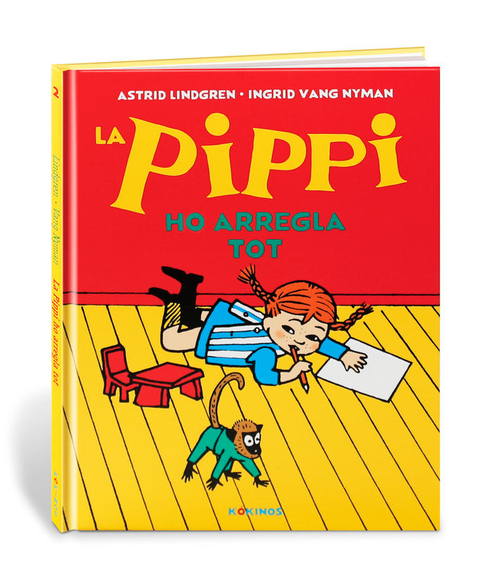 LA PIPPI ARRIBA HO ARREGLA TOT, de LINDGREN, ASTRID | portada del libro