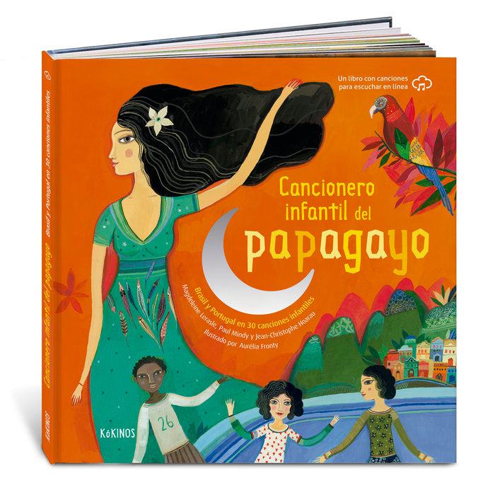 Cancionero infantil del papagayo, de LERASLE | portada del libro