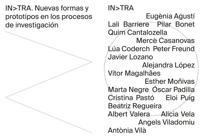 IN>TRA, de Varios autores | portada del libro