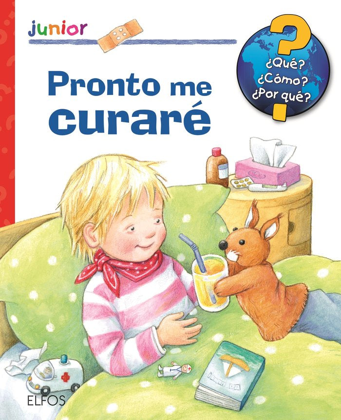 PRONTO ME CURARE, de Rübel | portada del libro