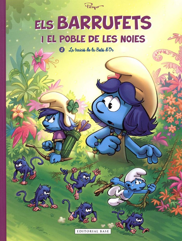 Els Barrufets i el poble de les noies. 2. La traïció de la Botó d'Or, de CULLIFORD, PIERRE | portada del libro