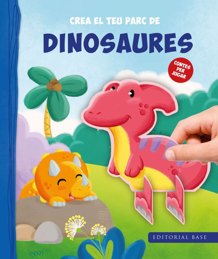 Crea el teu parc de DINOSAURES, de Gey, Eva M. | portada del libro