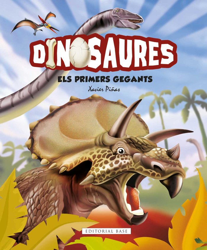Dinosaures. Els primers gegants, de Giménez Piñas, Xavier | portada del libro