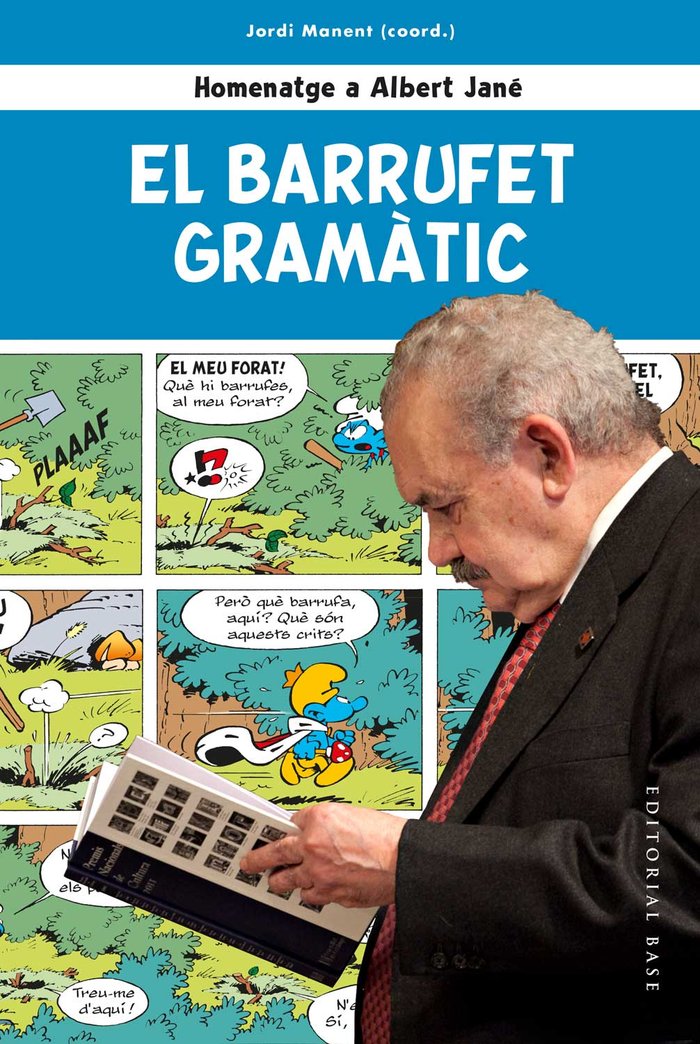 El Barrufet Gramàtic. Homenatge a Albert Jané, de Manent i Tomàs, Jordi | portada del libro