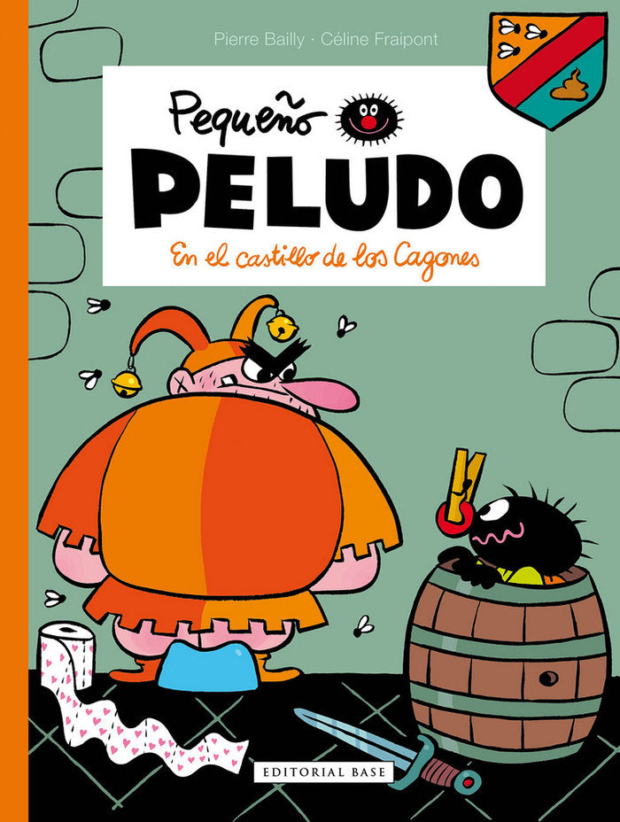 Pequeño Peludo 13. En el castillo de los cagones, de Fraipont, Céline | portada del libro
