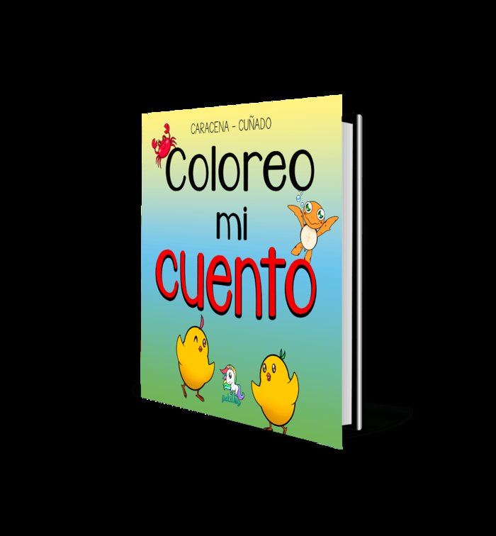 Coloreo mi cuento vol.1, de Cuñado, Caracena | portada del libro