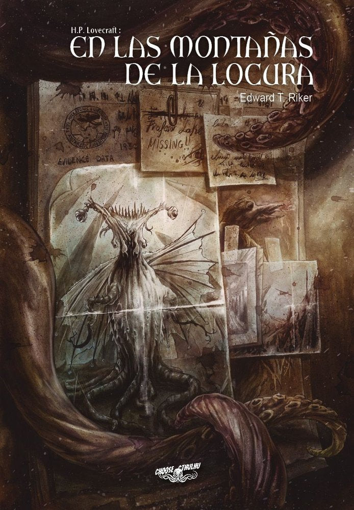 CHOOSE CTHULHU: EN LAS MONTAÑAS DE LA LOCURA, de VALRIS, GINY | portada del libro