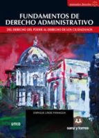 Fundamentos de Derecho Administrativo, de Enrique Linde Paniagua | portada del libro