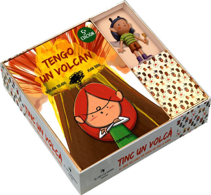 TENGO UN VOLCAN ED ESPECIAL LIBRO Y FIGURA), de TIRADO, MIRIAM | portada del libro