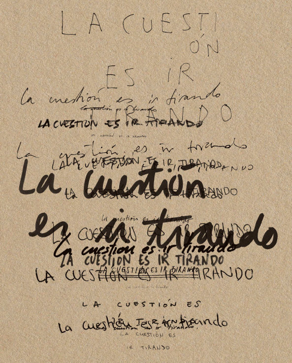La cuestión es ir tirando., de Calvo, Ángel | portada del libro