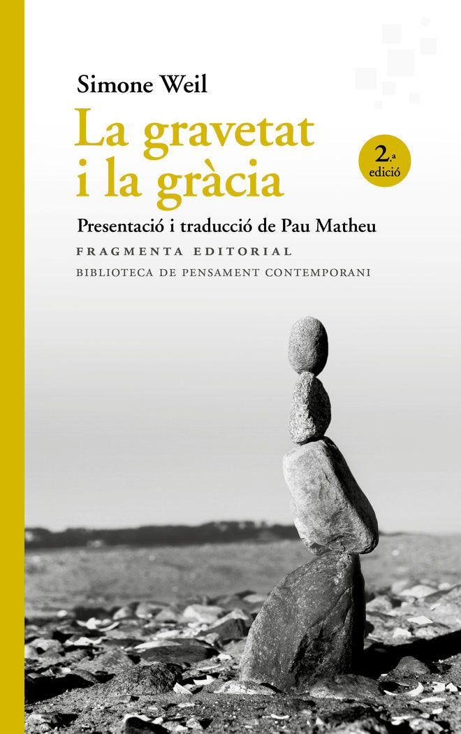 GRAVETAT I LA GRACIA,LA, de WEIL,SIMONE | portada del libro