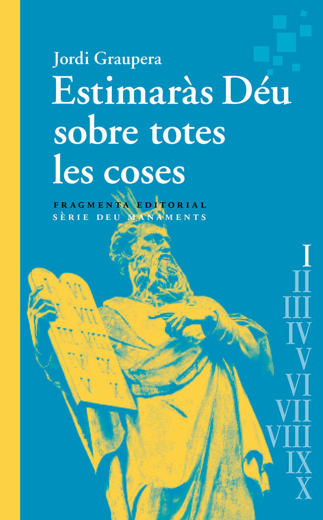 ESTIMARAS DEU SOBRE TOTES LES COSES, de GRAUPERA, JORDI | portada del libro