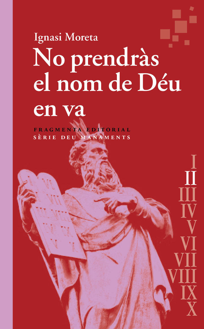 NO PRENDRAS EL NOM DE DEU EN VA, de MORETA TUSQUETS, IGNASI | portada del libro
