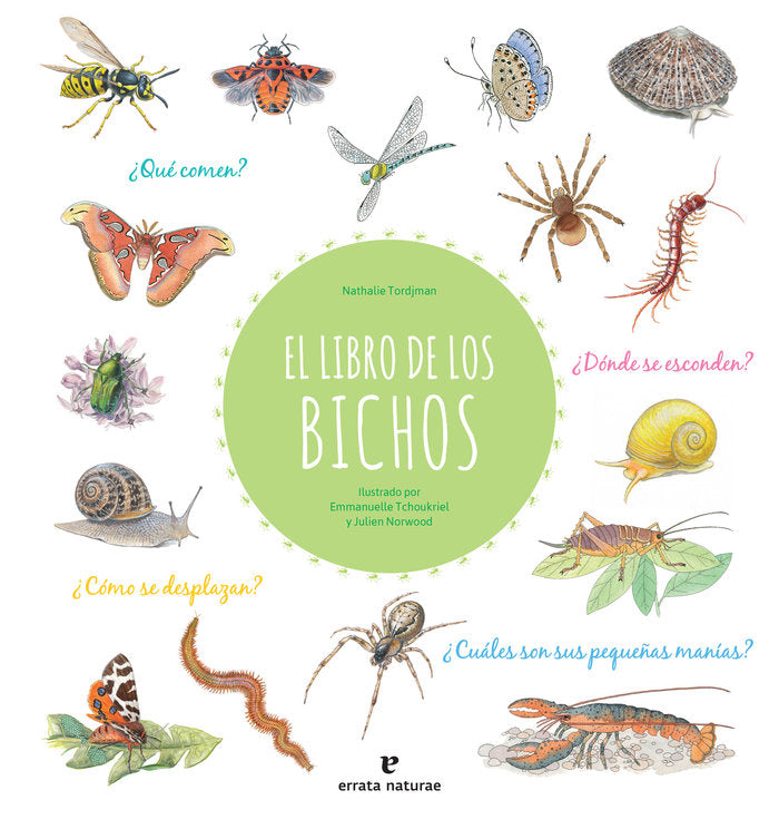 El libro de los bichos, de Tordjman, Nathalie | portada del libro