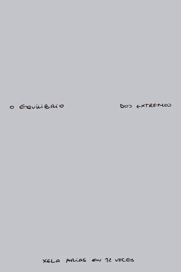 O equilibrio dos extremos., de VARIOS AUTORES | portada del libro