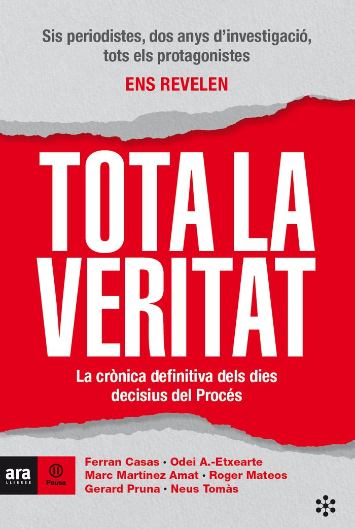 Tota la veritat, de Casas i Manresa, Ferran | portada del libro