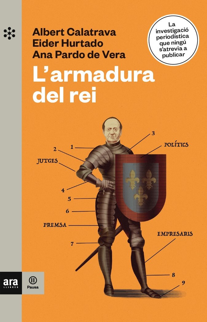 L'armadura del rei, de Calatrava i González, Albert | portada del libro