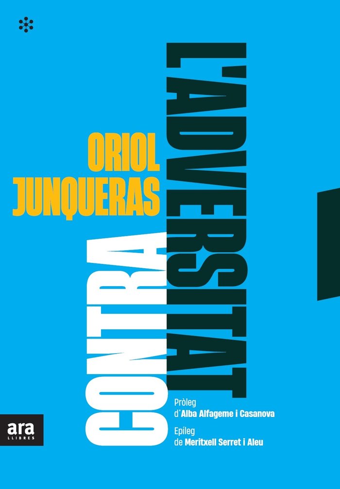 CONTRA L'ADVERSITAT, de JUNQUERAS I VIES, ORIOL | portada del libro