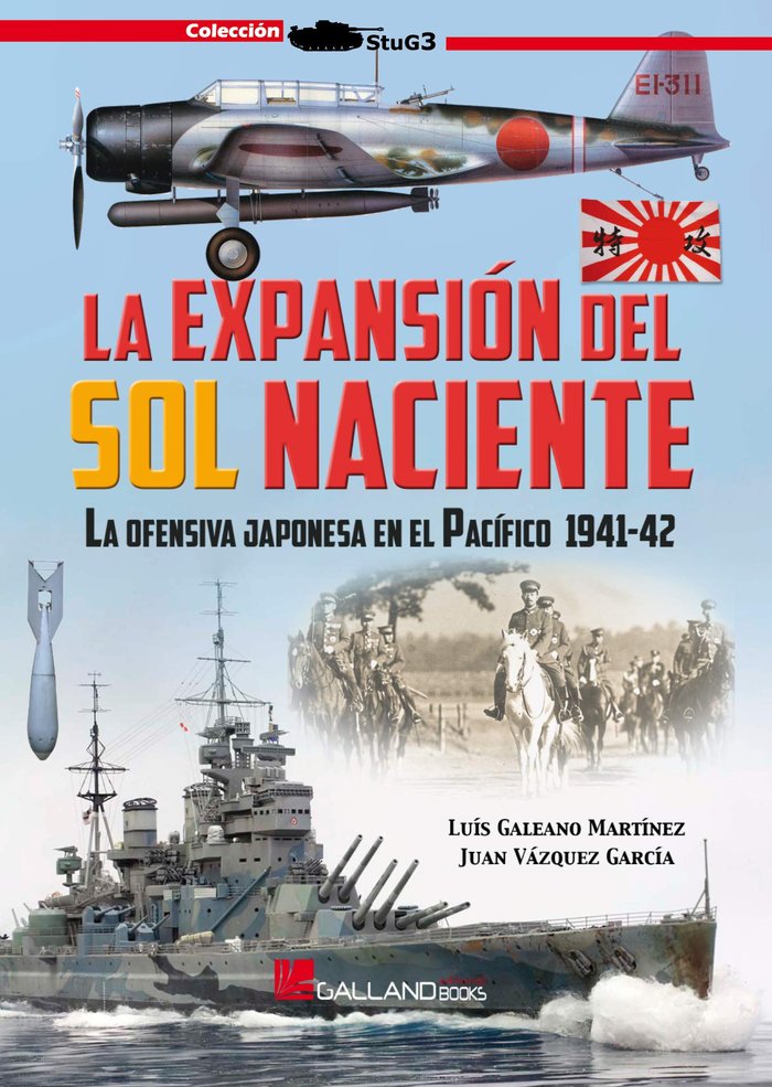 EXPANSION SOL NACIENTE JAPONESA 1941-42, de JUAN VAZQUEZ GARCIA | portada del libro