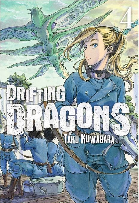 DRIFTING DRAGONS 04, de KUWABARA TAKU | portada del libro