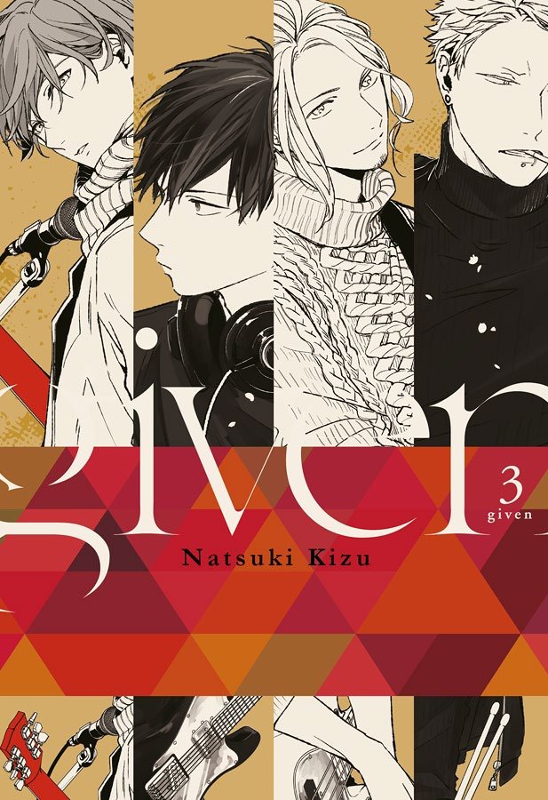 GIVEN N 03, de KIZU NATSUKI | portada del libro