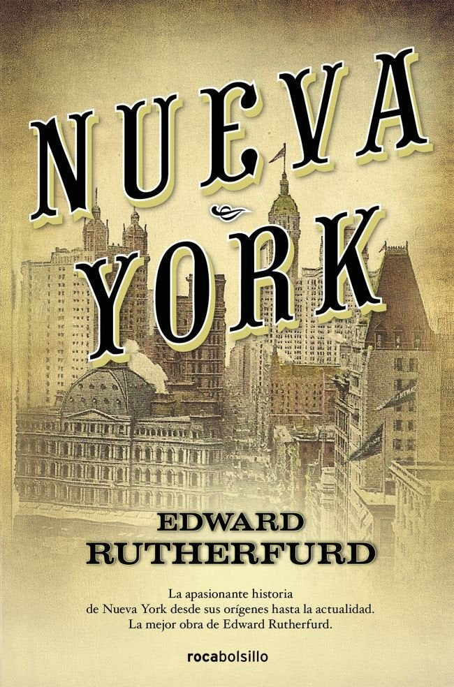 NUEVA YORK, de RUTHERFURD, EDWARD | portada del libro