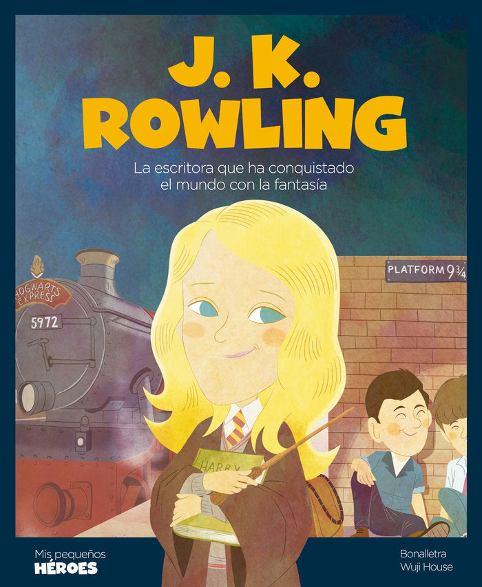 J.K. Rowling, de Alcompàs, Bonalletra | portada del libro