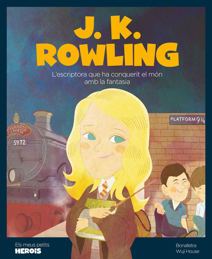 J.K. Rowling, de Alcompàs, Bonalletra | portada del libro