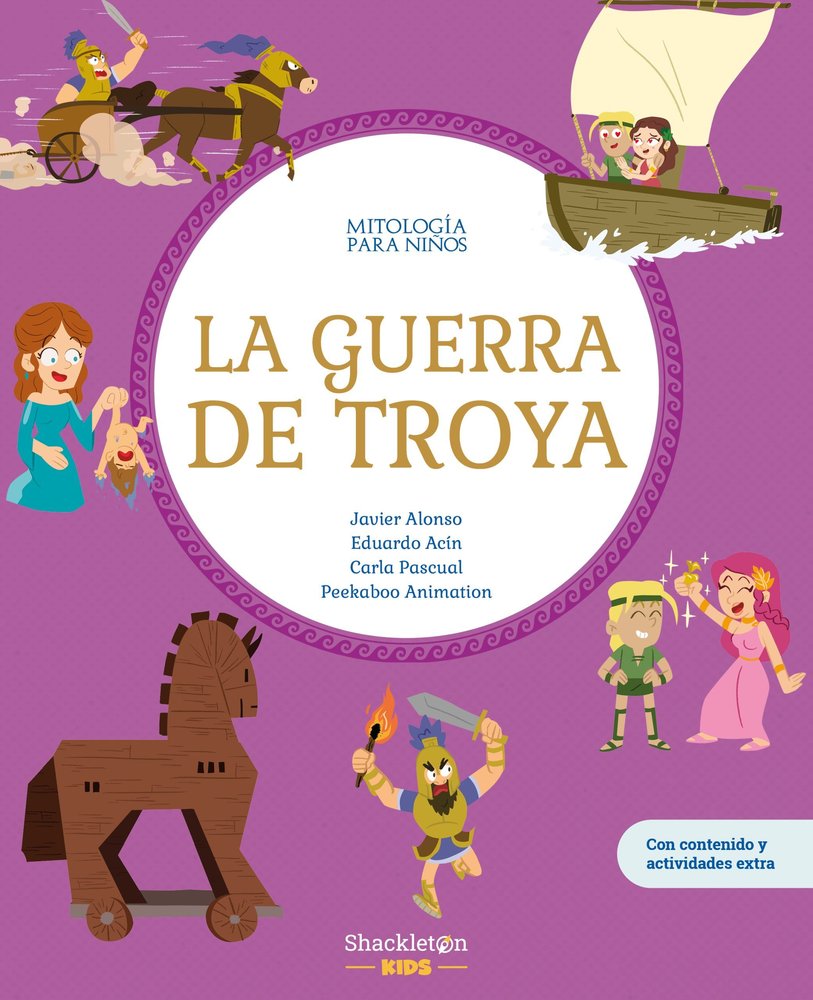 La guerra de Troya, de Alonso López, Javier | portada del libro