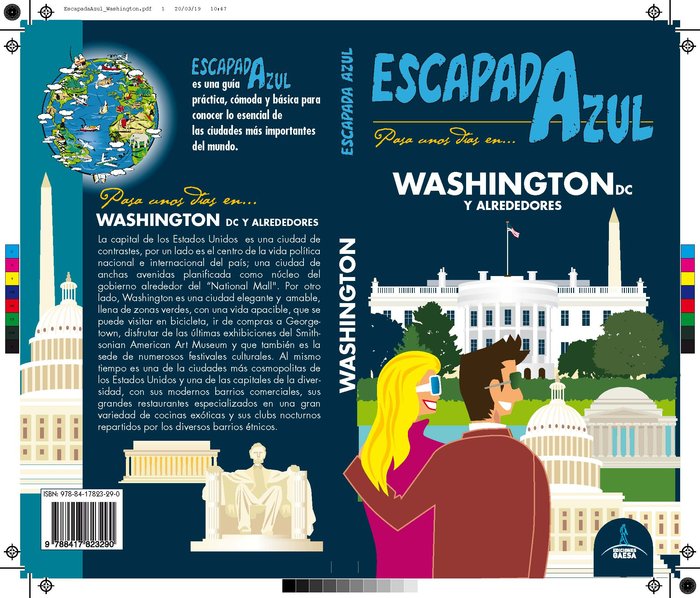 Washington Escapada, de Monreal, Manuel | portada del libro
