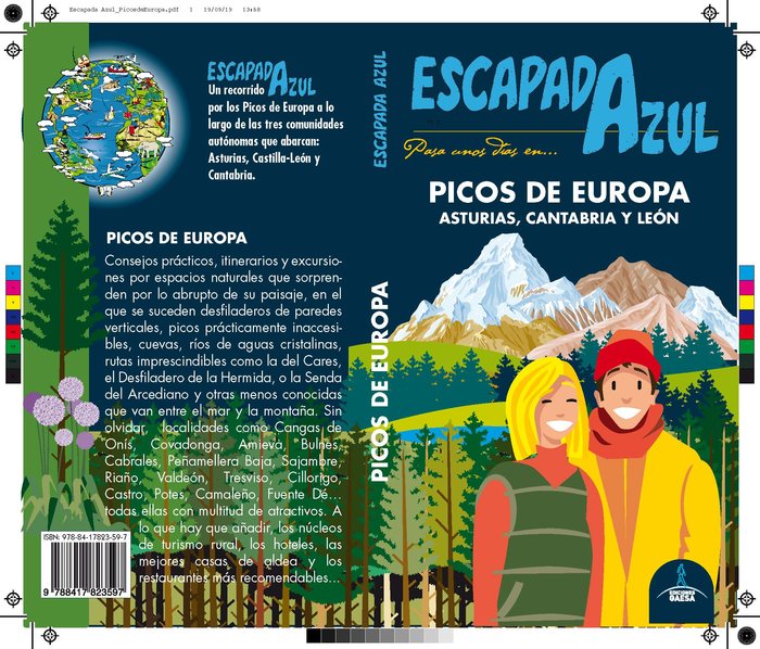 Picos de Europa Escapada, de García, Jesús | portada del libro