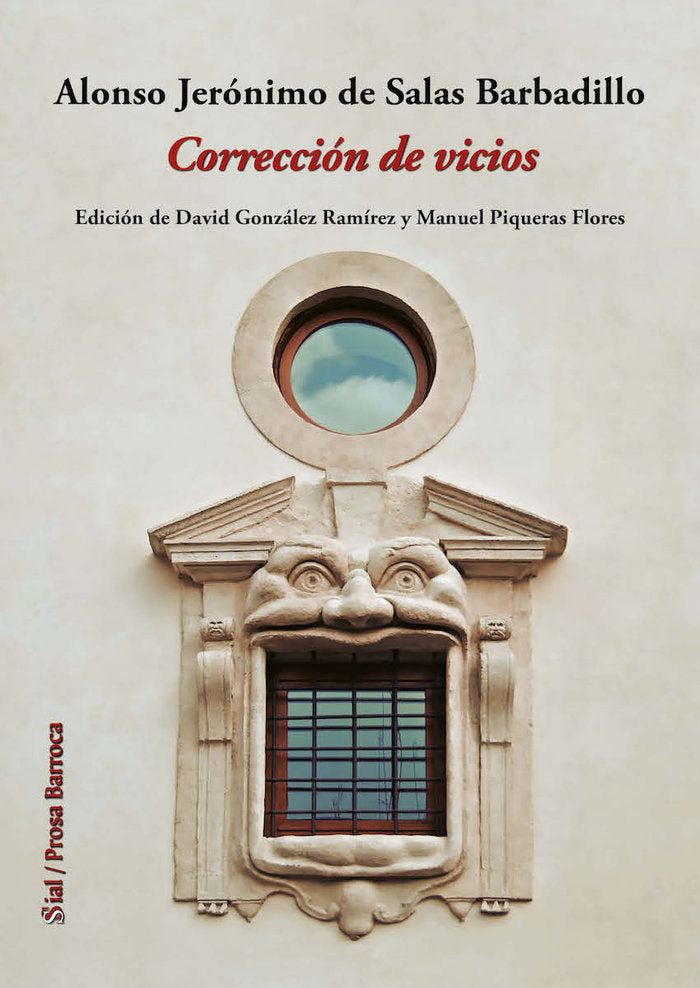 Corrección de vicios, de de Salas Barbadillo, Alonso Jerónimo | portada del libro