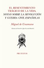 RESENTIMIENTO TRÁGICO DE LA VIDA, EL, de Miguel de Unamuno | portada del libro