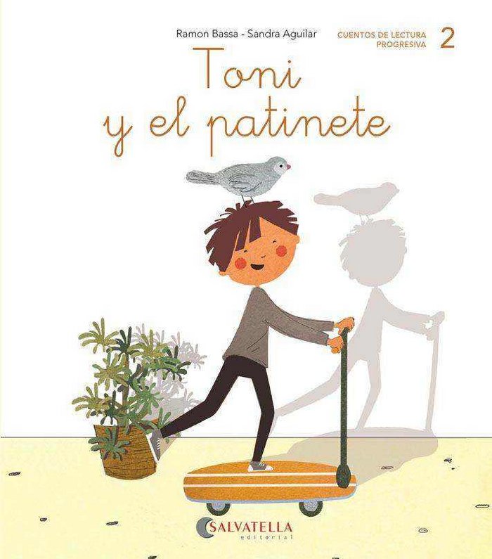 Toni y el patinete, de Bassa i Martín | portada del libro