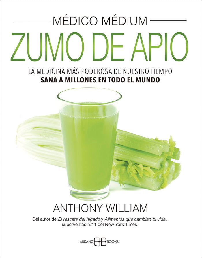 MEDICO MEDIUM V ZUMO DE APIO, de WILLIAM, ANTHONY | portada del libro