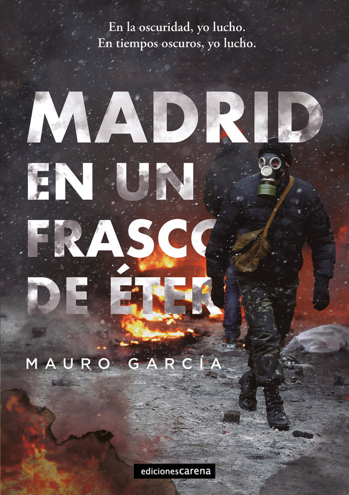 Madrid en un frasco de éter, de García, Mauro | portada del libro