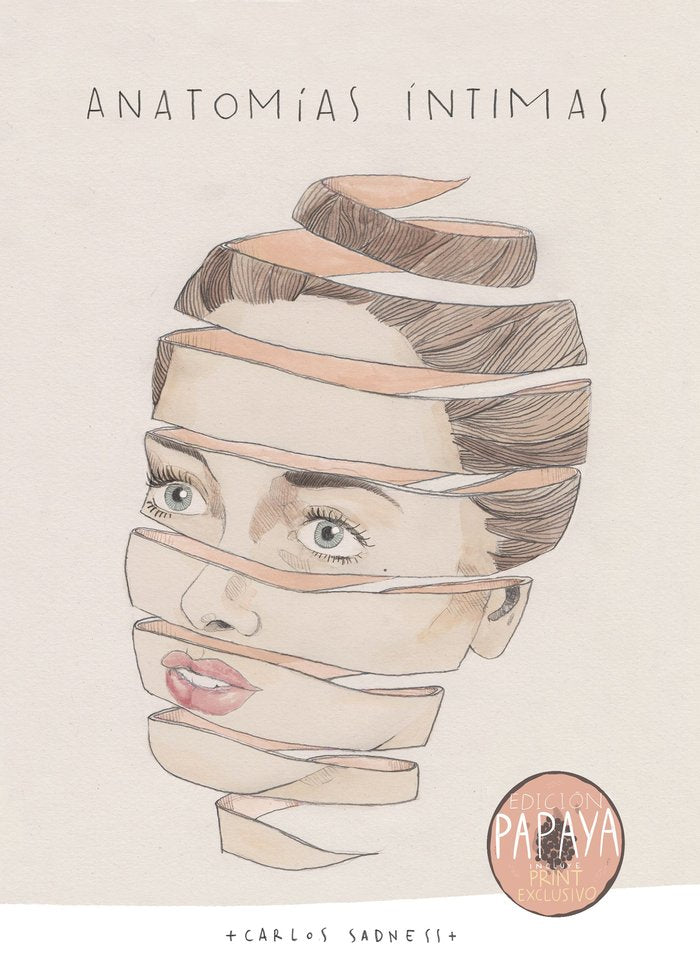 Anatomías íntimas EDICIÓN PAPAYA, de Sadness, Carlos | portada del libro